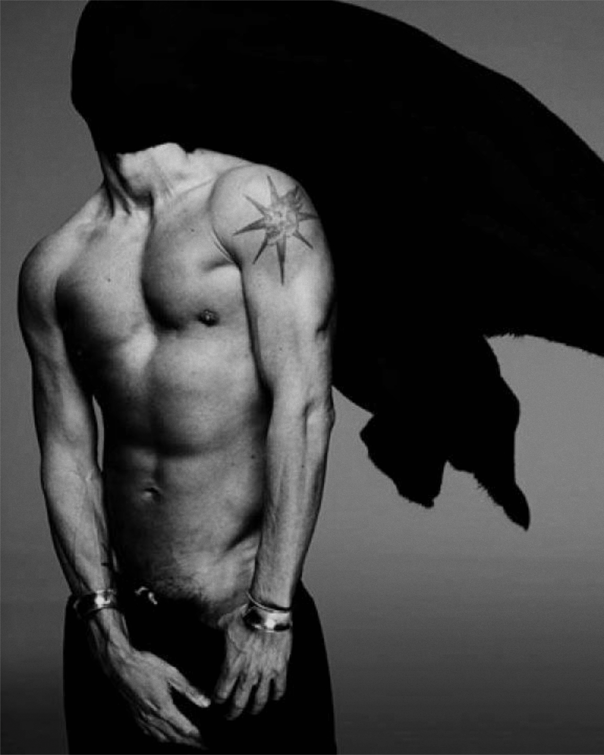 Rick Owens ‘Portrait’ Editorial by Nick Knight for Arena Homme Plus (FW 2009)
