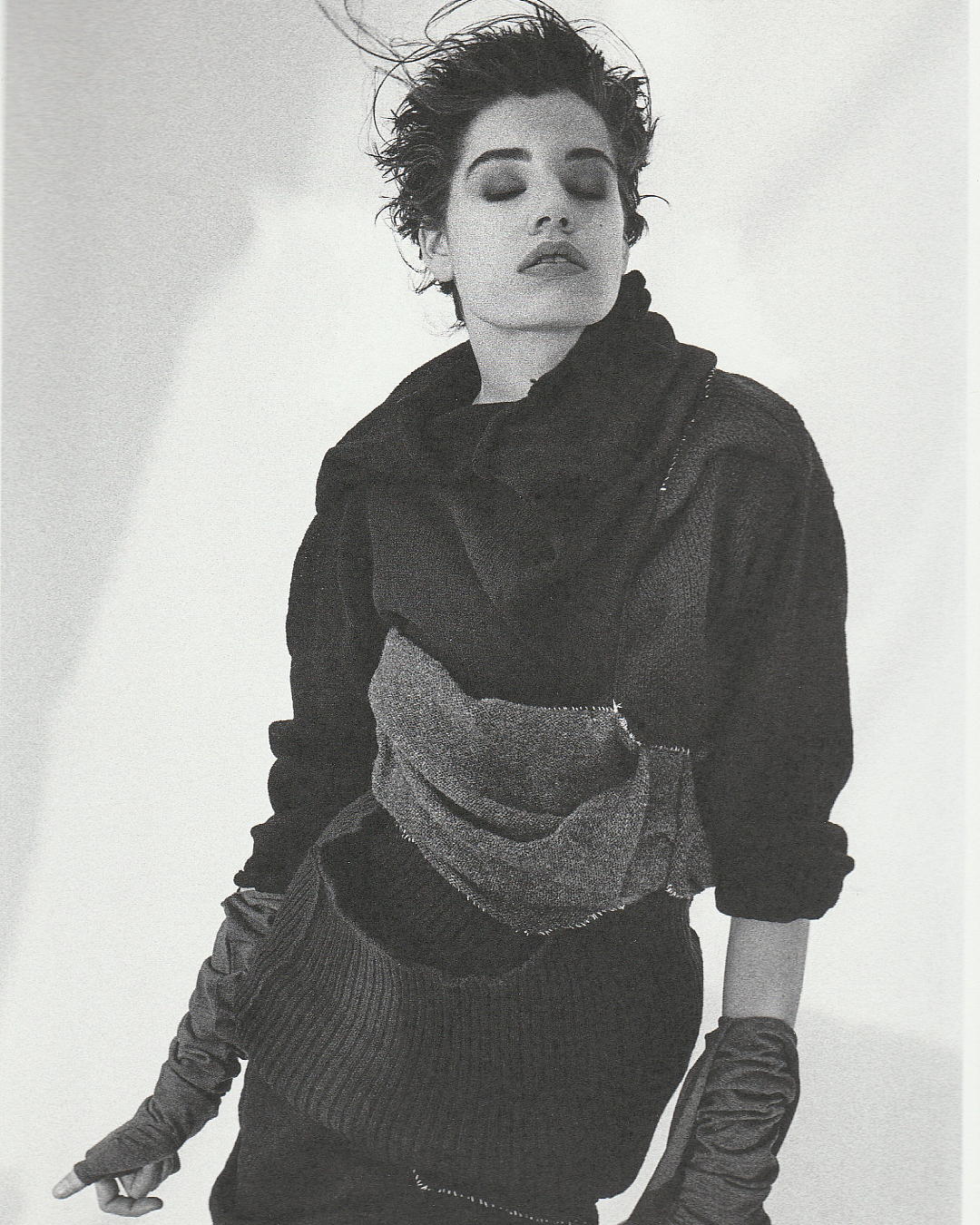COMME des GARÇONS 'Twist, Silk + Jersey, Knits (Patchworks)’ FW 1984-85