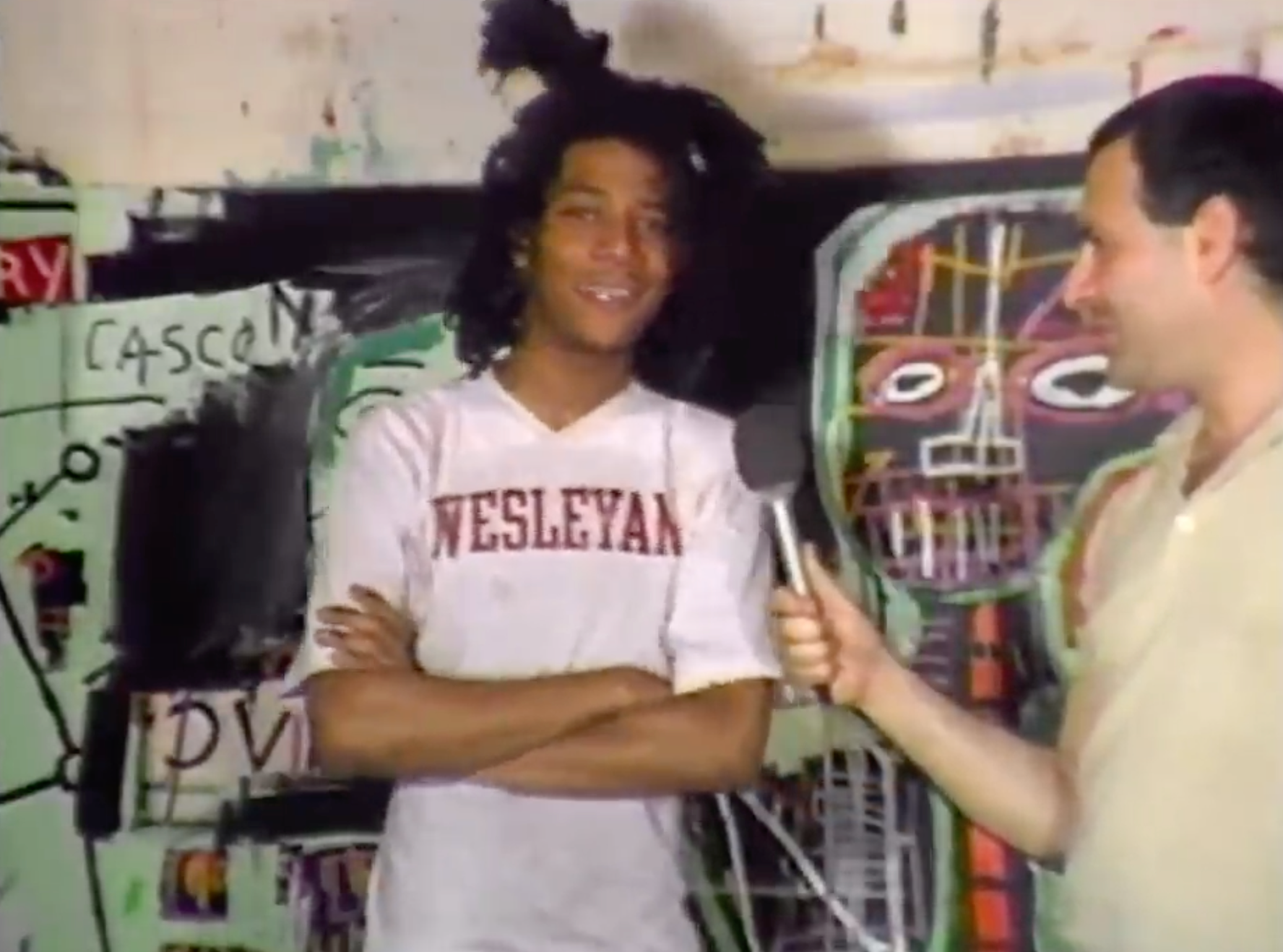 Jean Michel Basquiat Interview (Early 1980’s)