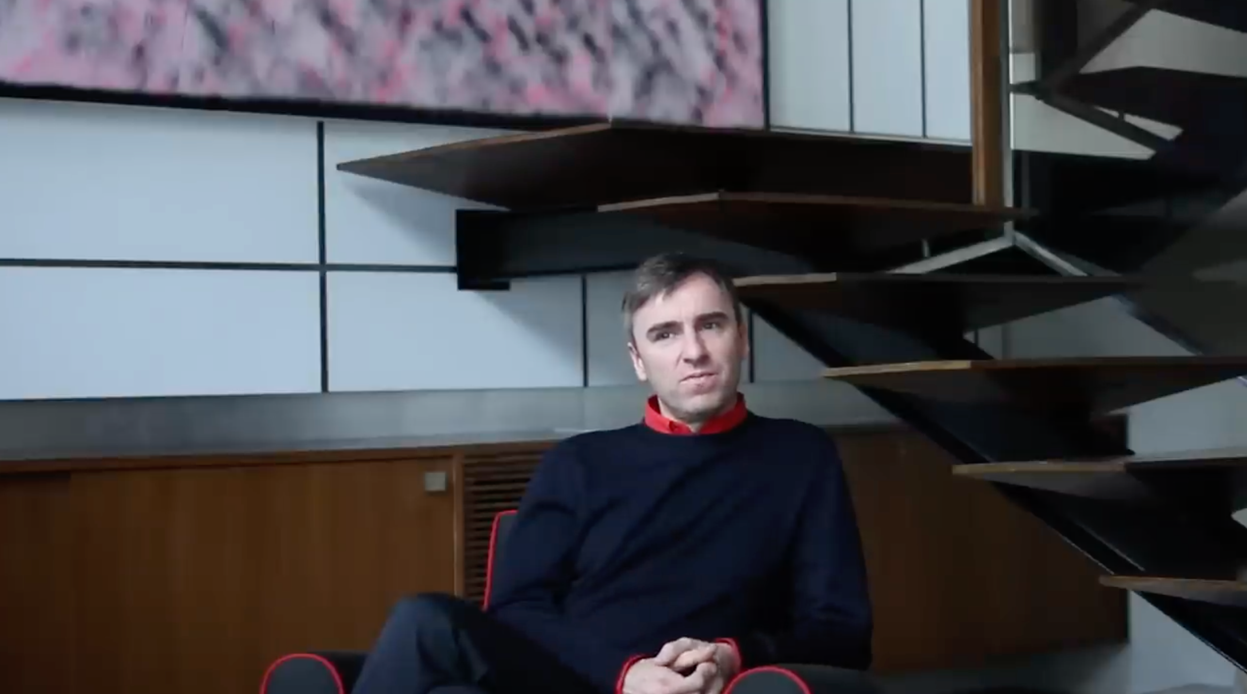 Raf Simons Interview on JOYCE (2014)