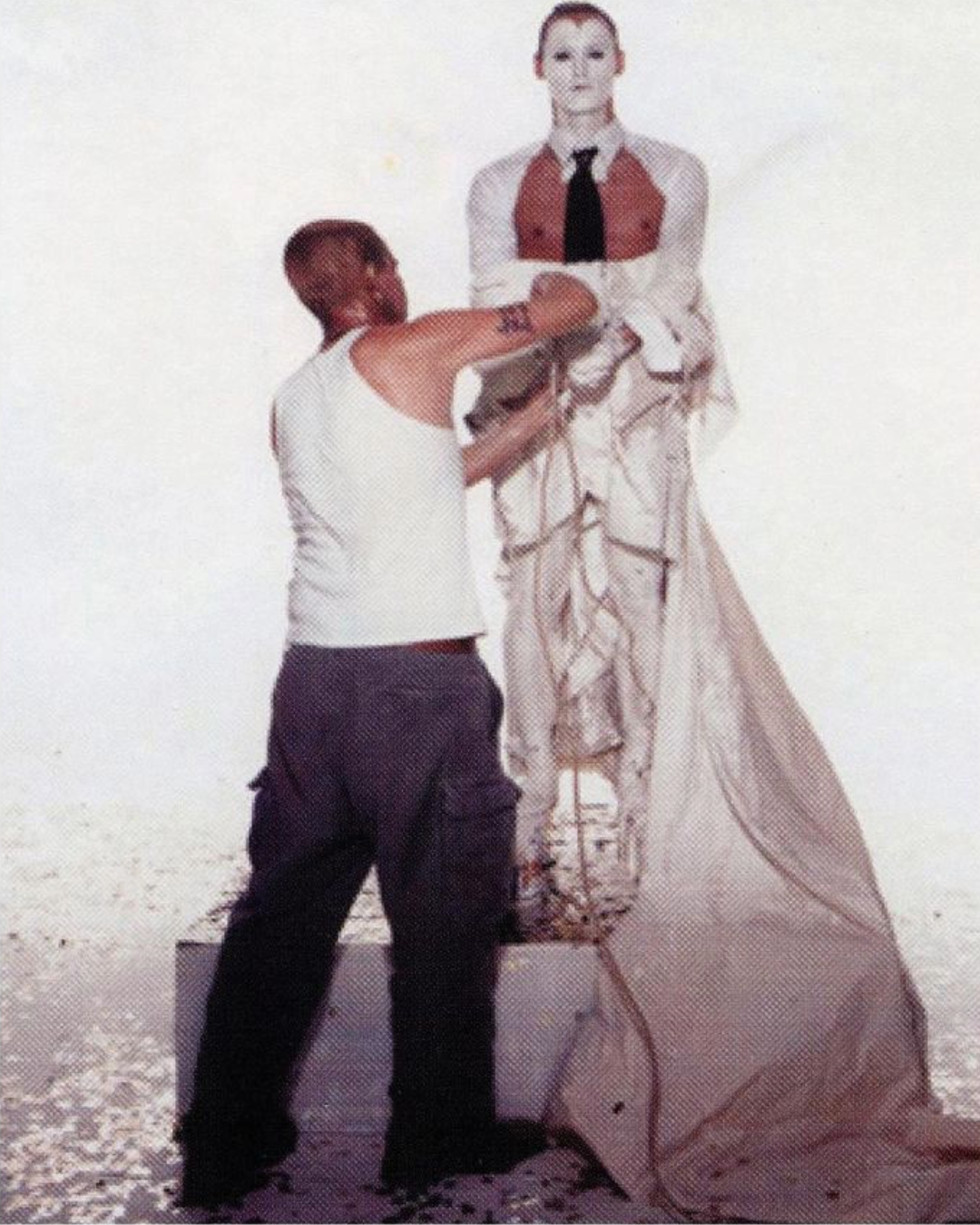 Alexander McQueen “The Bridegroom Stripped Bare” (2002)