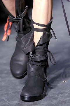 Buffed Leather Boots | SS 2005