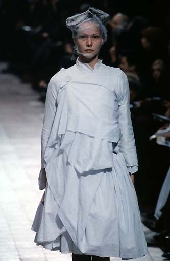 White Canvas Dress | FW 1998