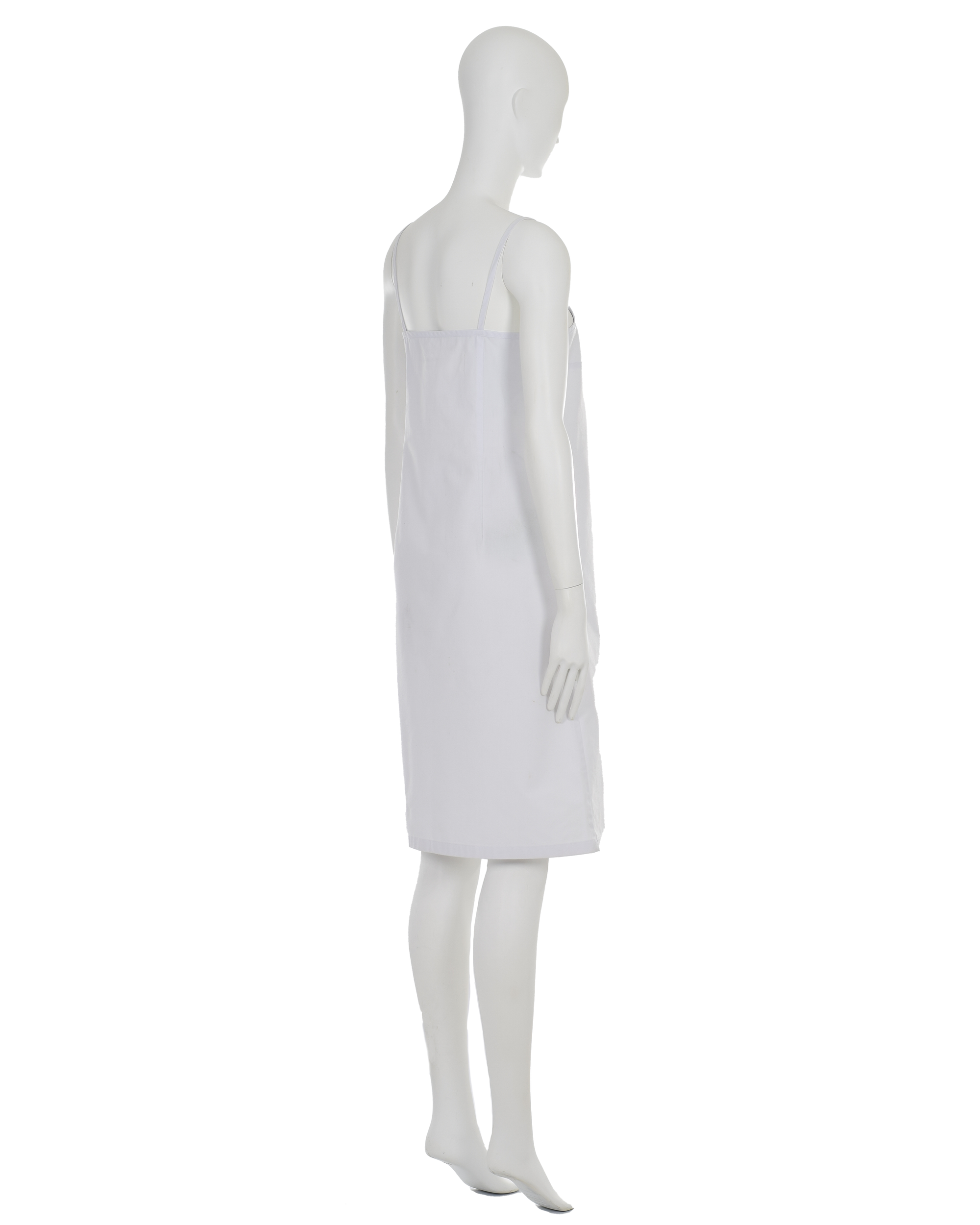 White Canvas Dress | FW 1998