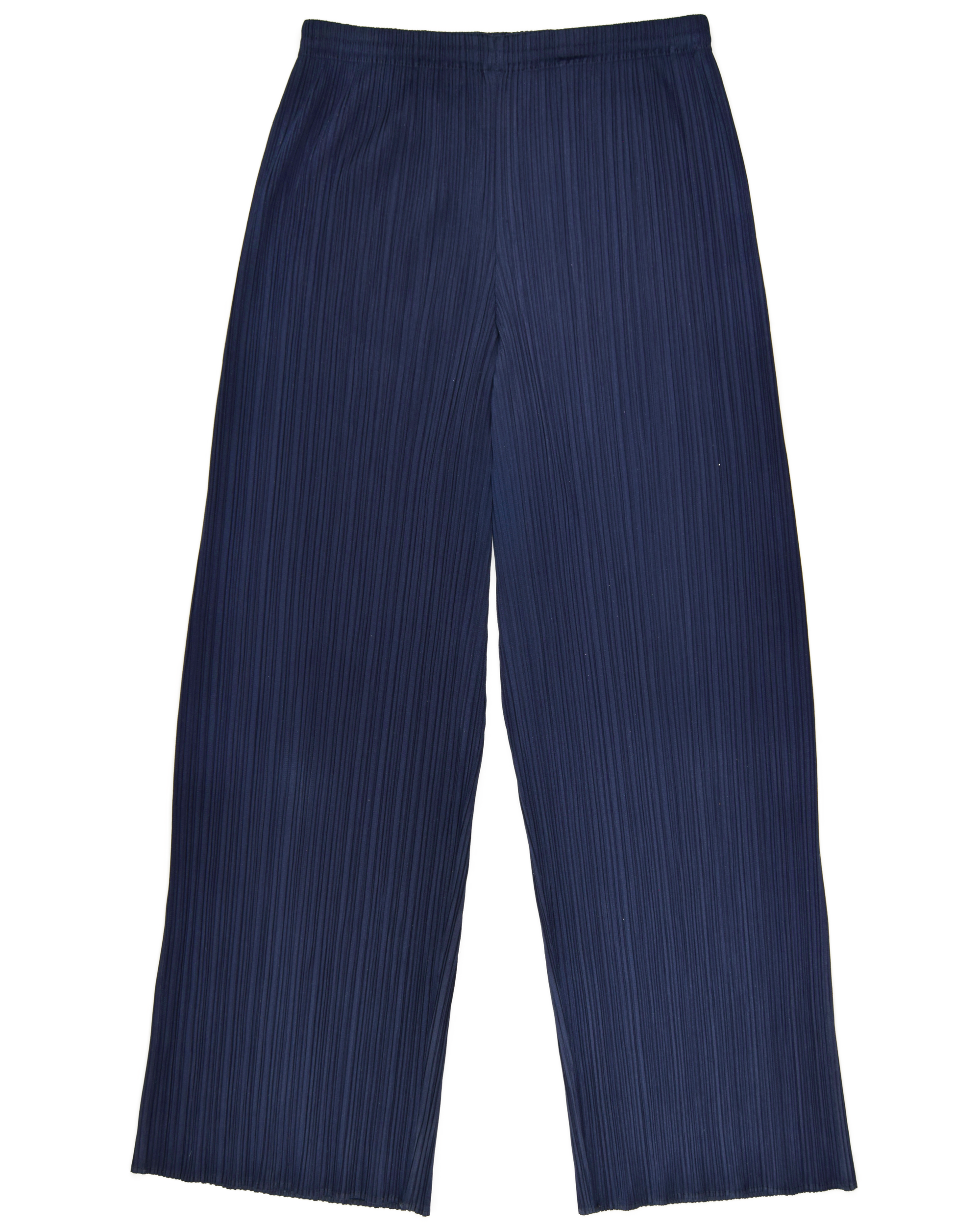 Navy Pleats Please Trousers (FW 2000)