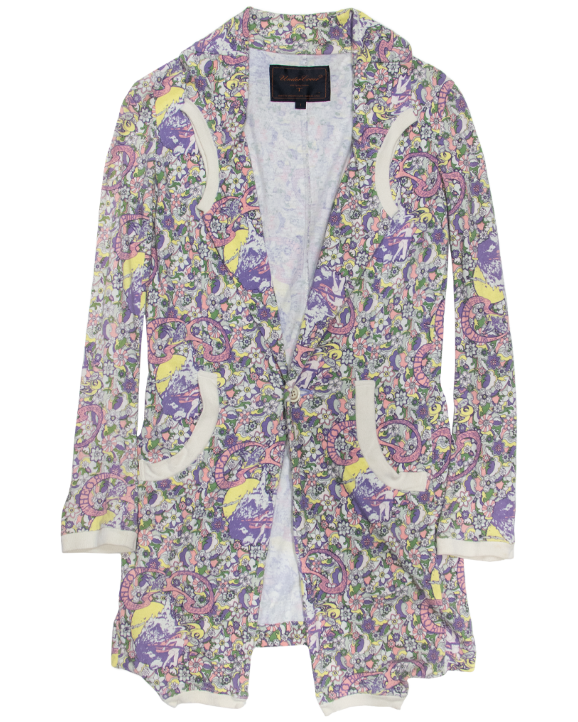 Multi-color 'T' Deconstructed Jacket (SS 2006)