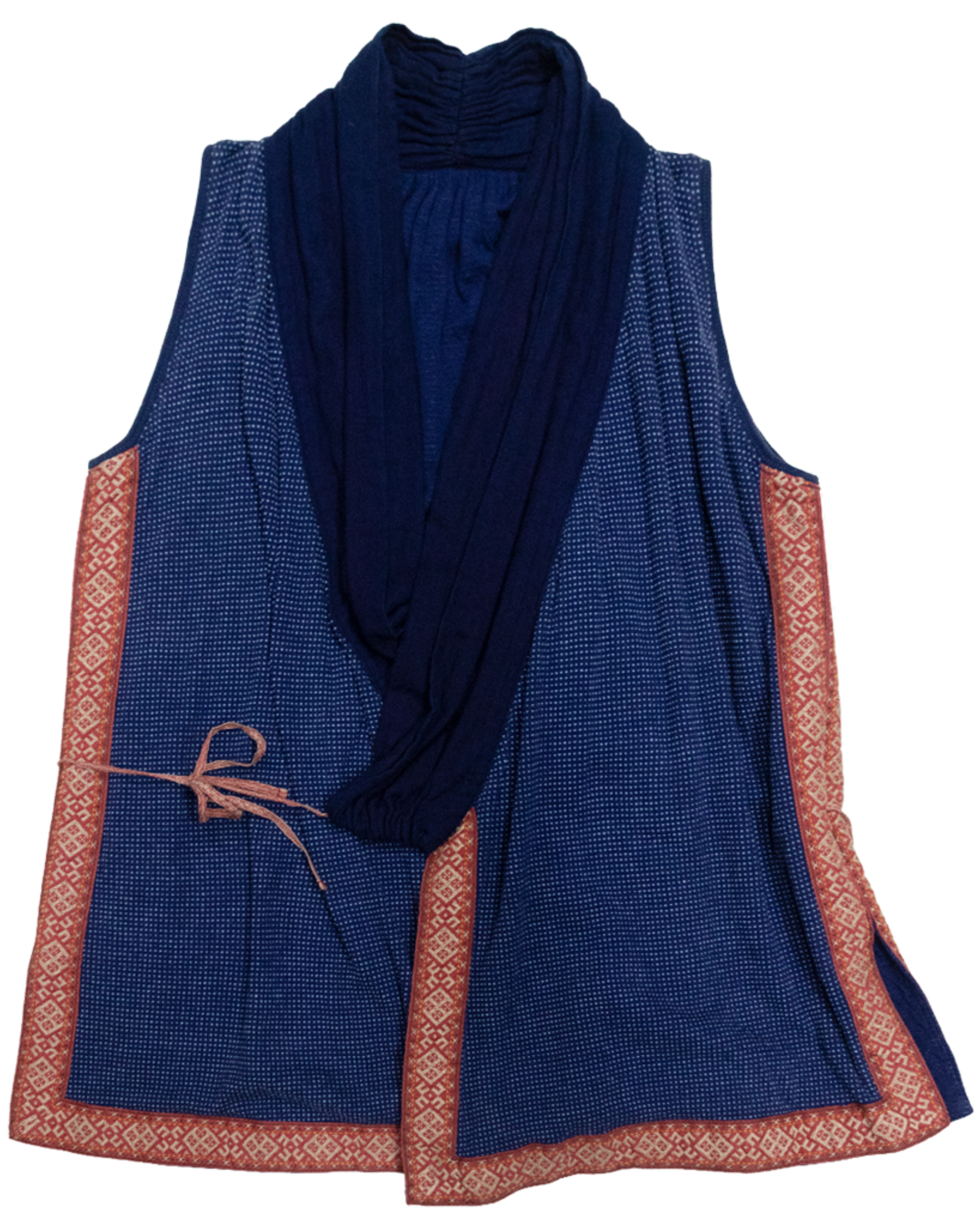 Navy Indigo Dyed Vest (1990's)
