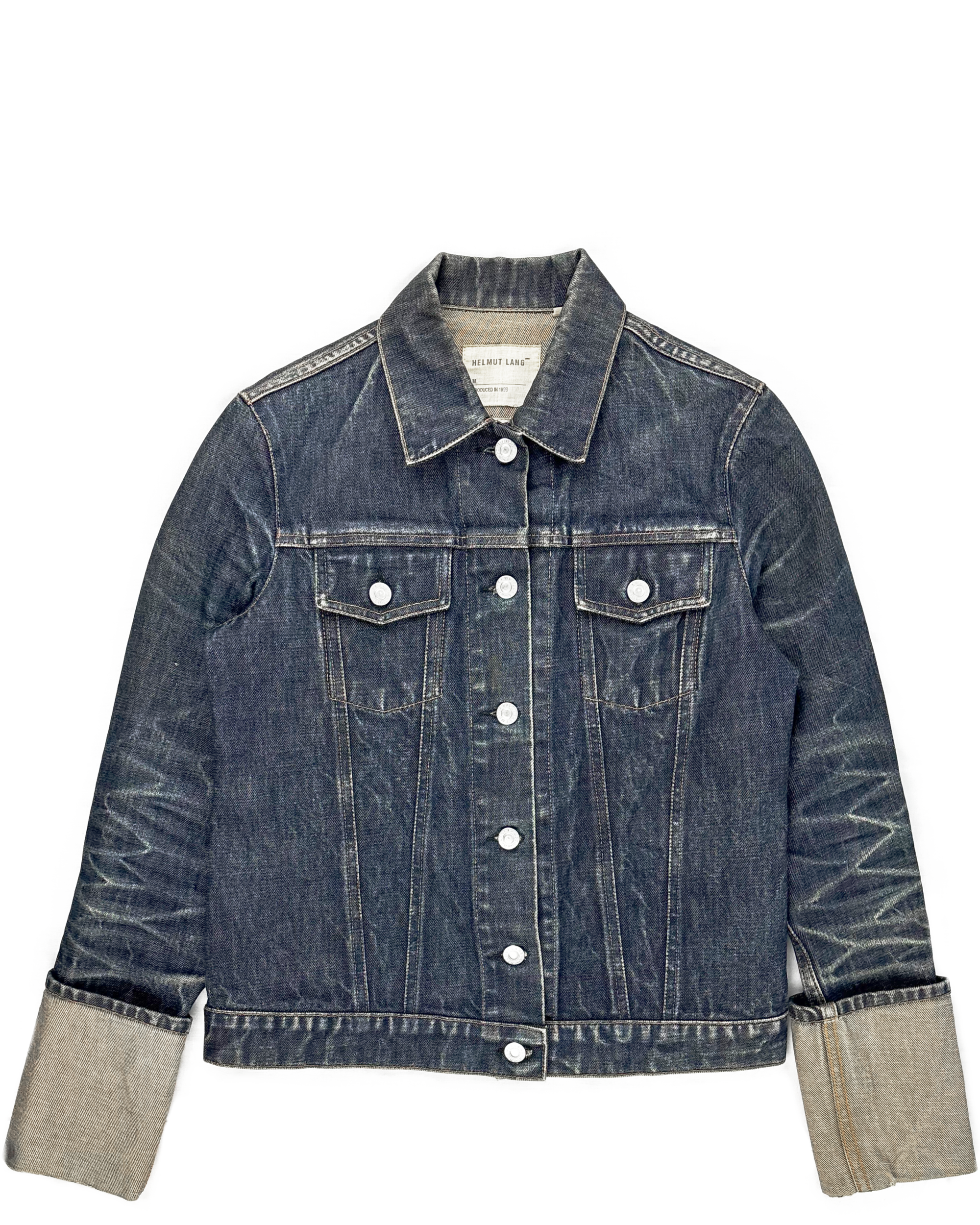 Indigo Cuffed Denim Jacket (1999)