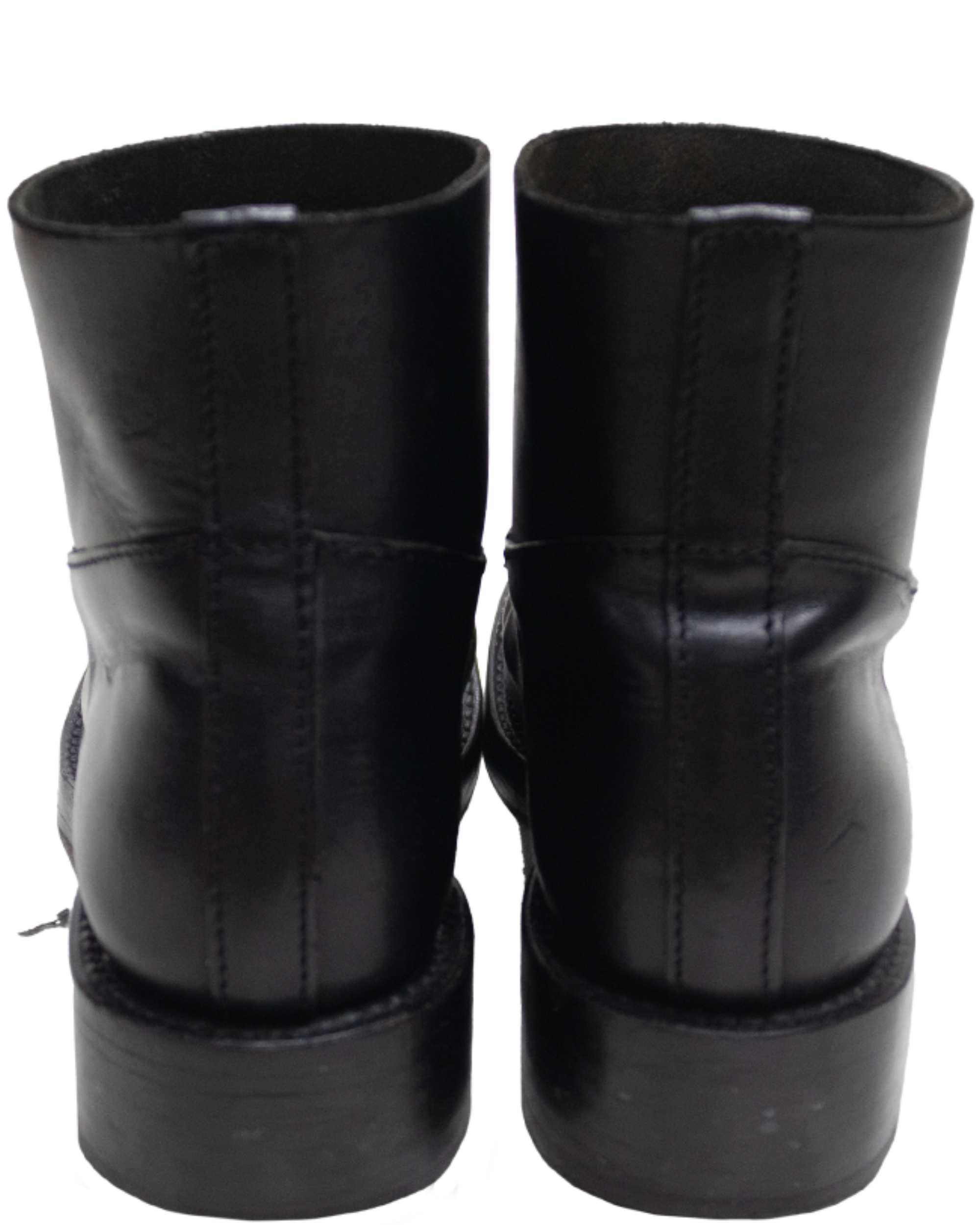 Black "john doe(s)" Boots (SS 2021)