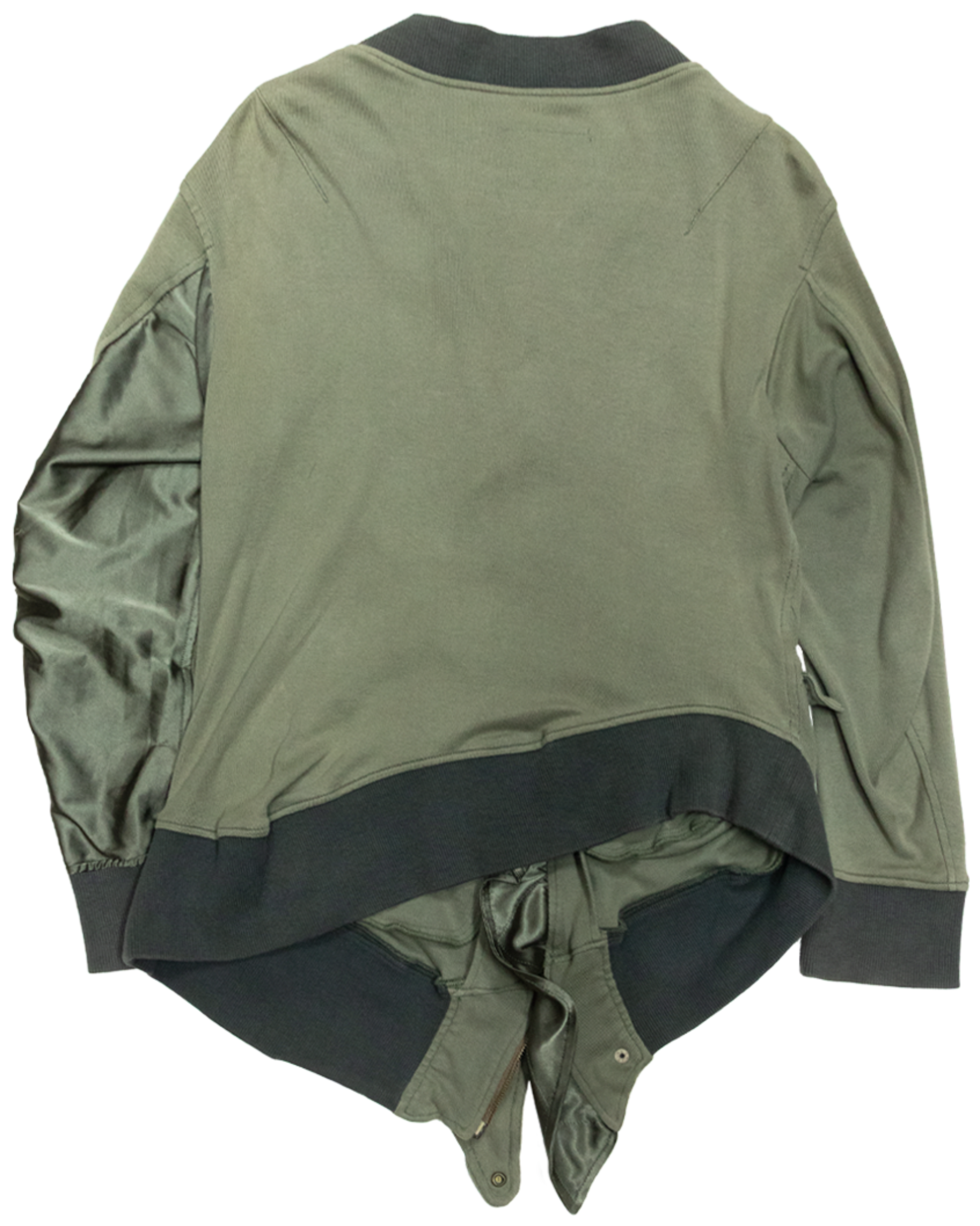 Green Melted MA-1 Bomber Jacket (SS 2004)