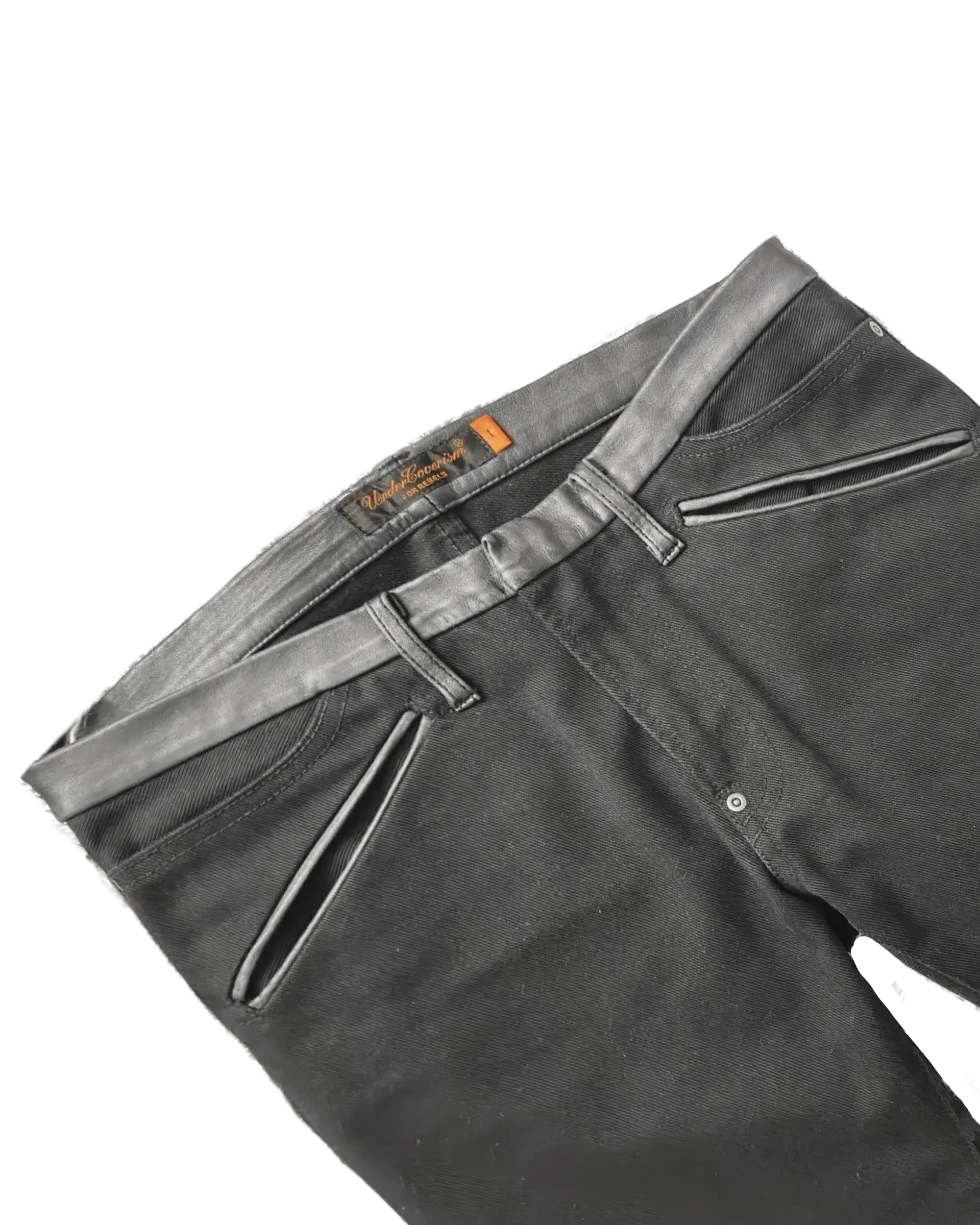 Black Cummerbund Jeans (FW 2005 'Arts & Crafts')