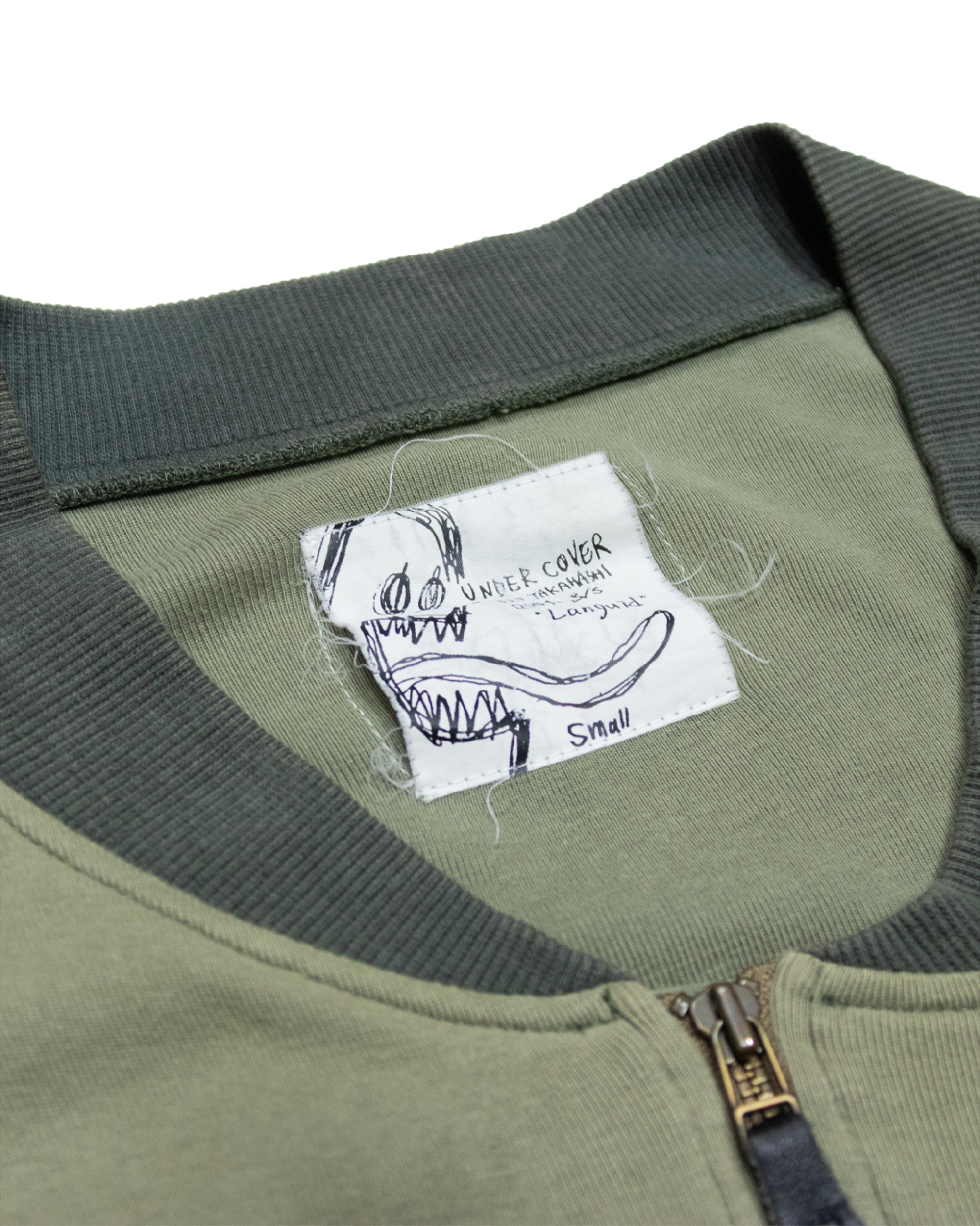 Green Melted MA-1 Bomber Jacket (SS 2004)
