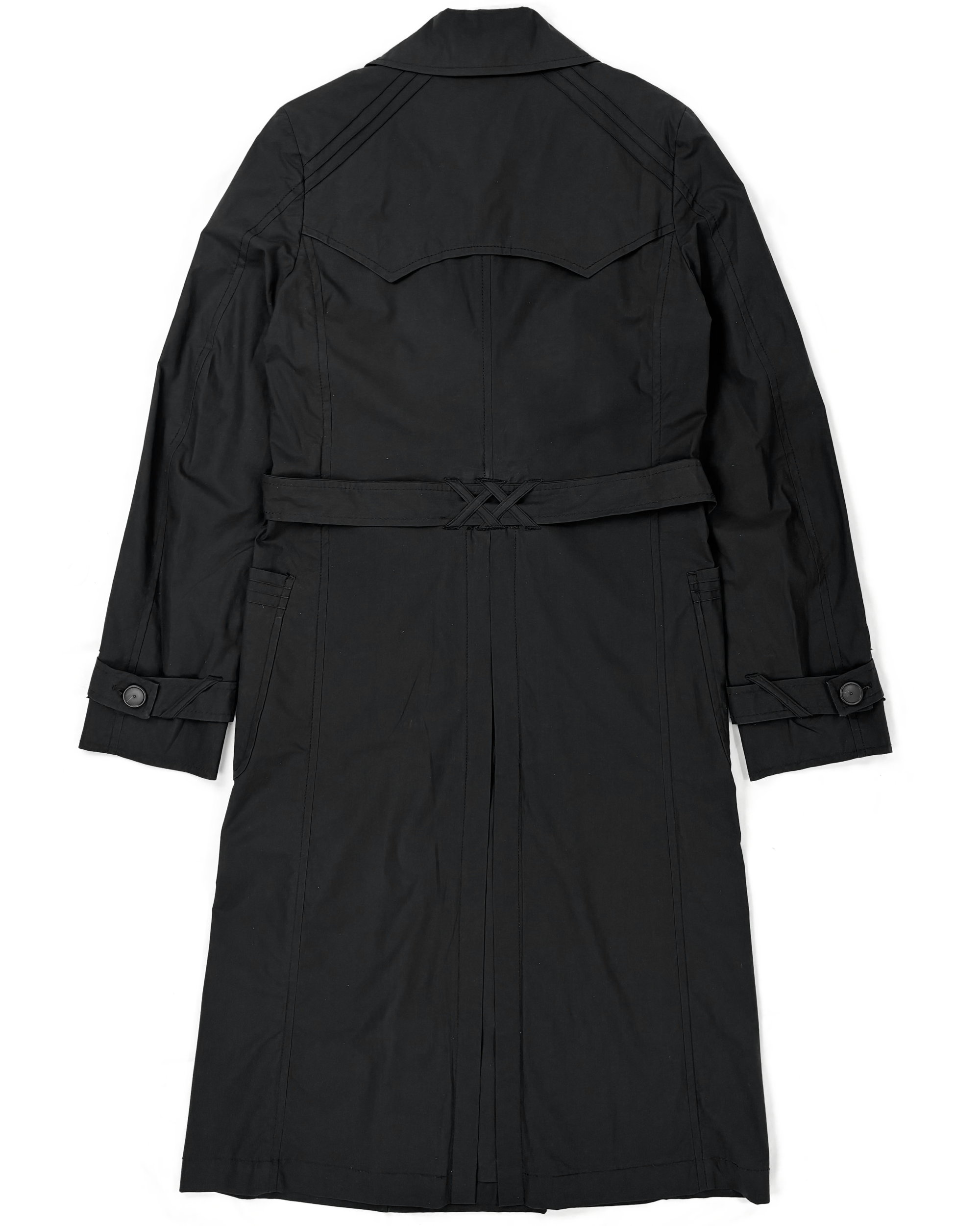 Black Paneled Coat (FW 2005)