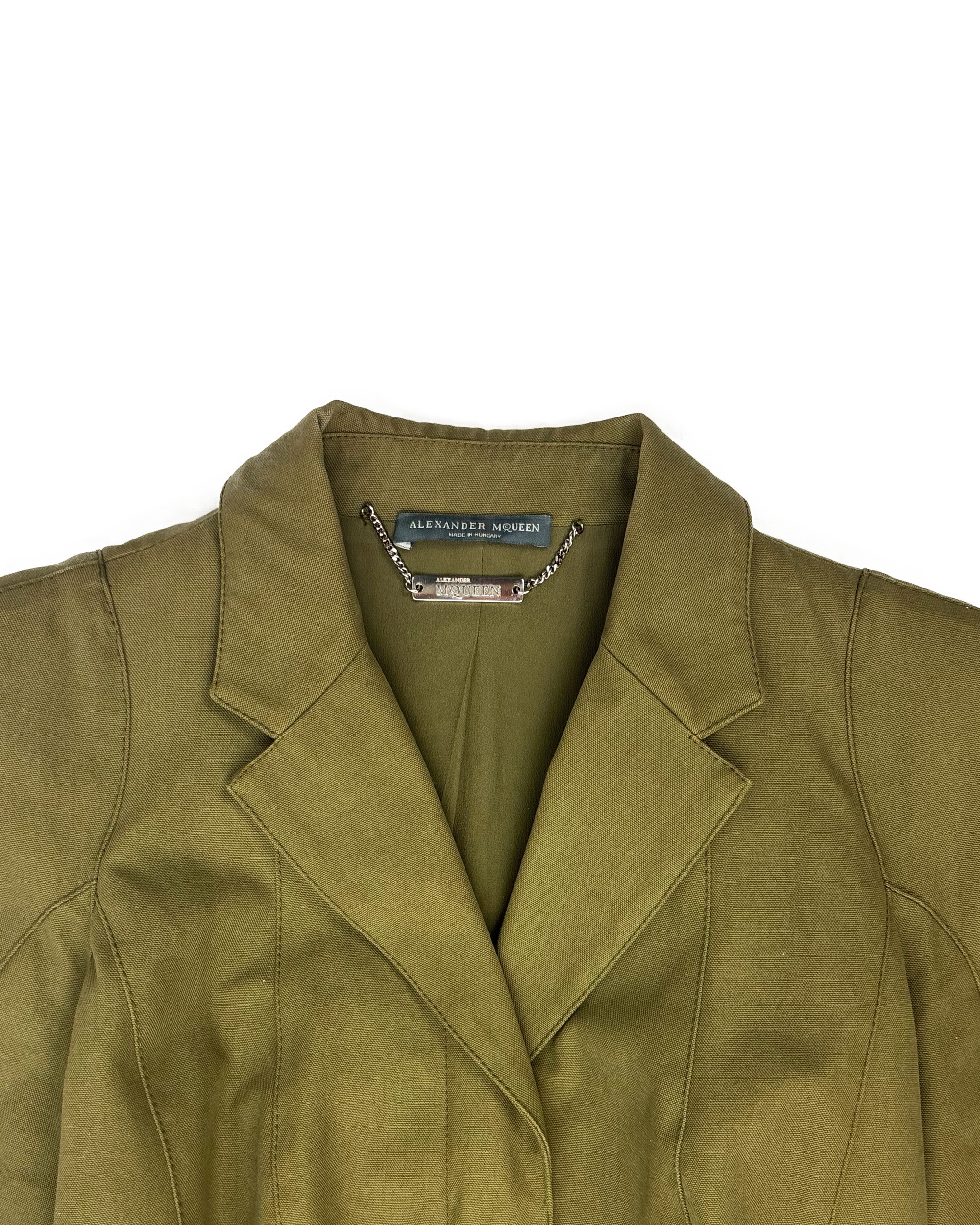 Khaki Paneled Blazer (FW 2001)