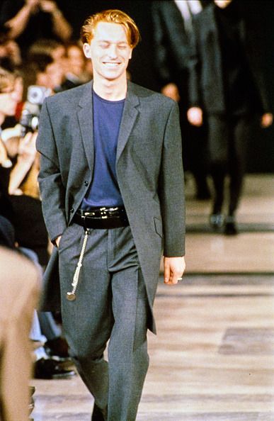 Grey Tapered Trousers | FW 1989