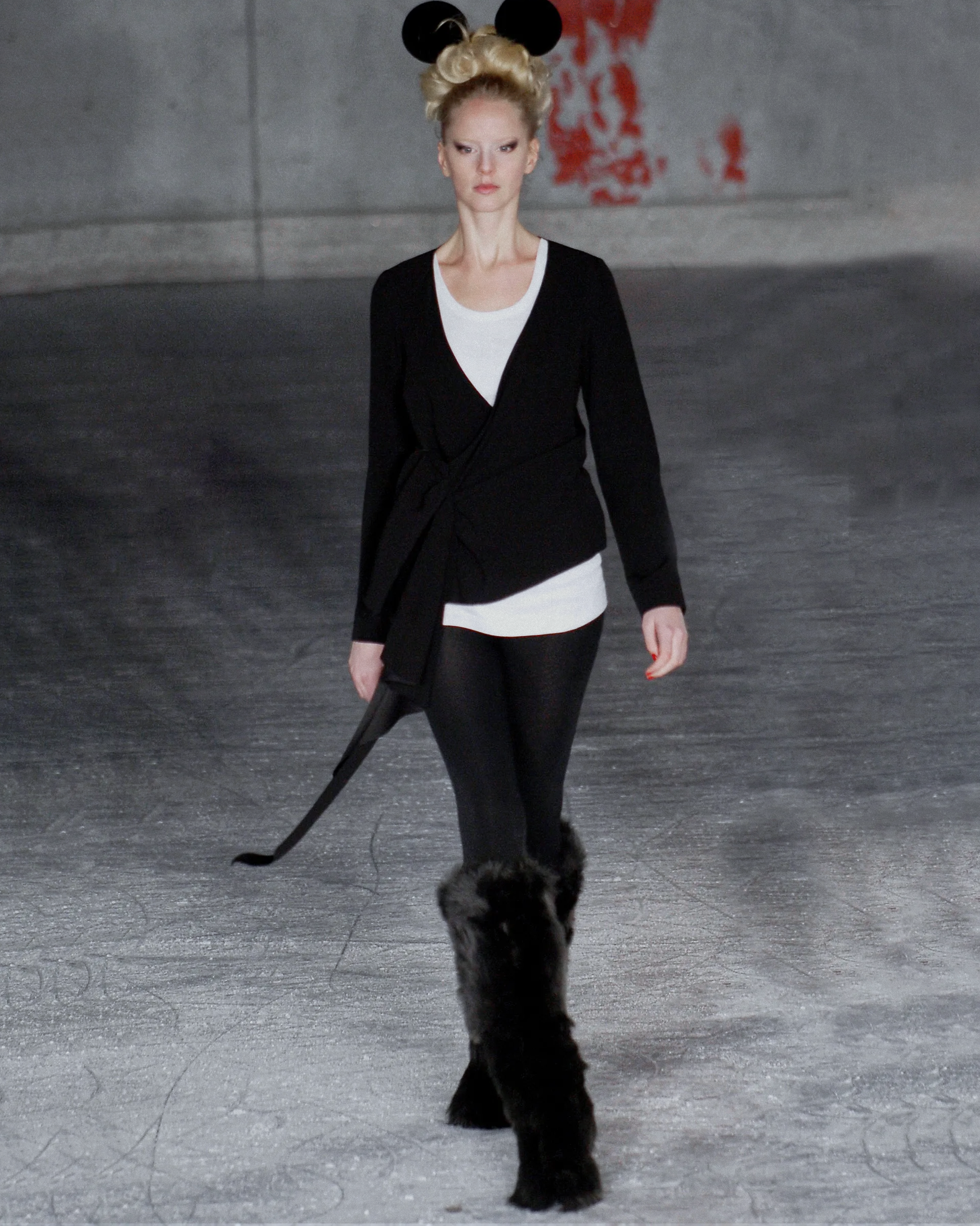 Black Stirrup Leggings (FW 2005)