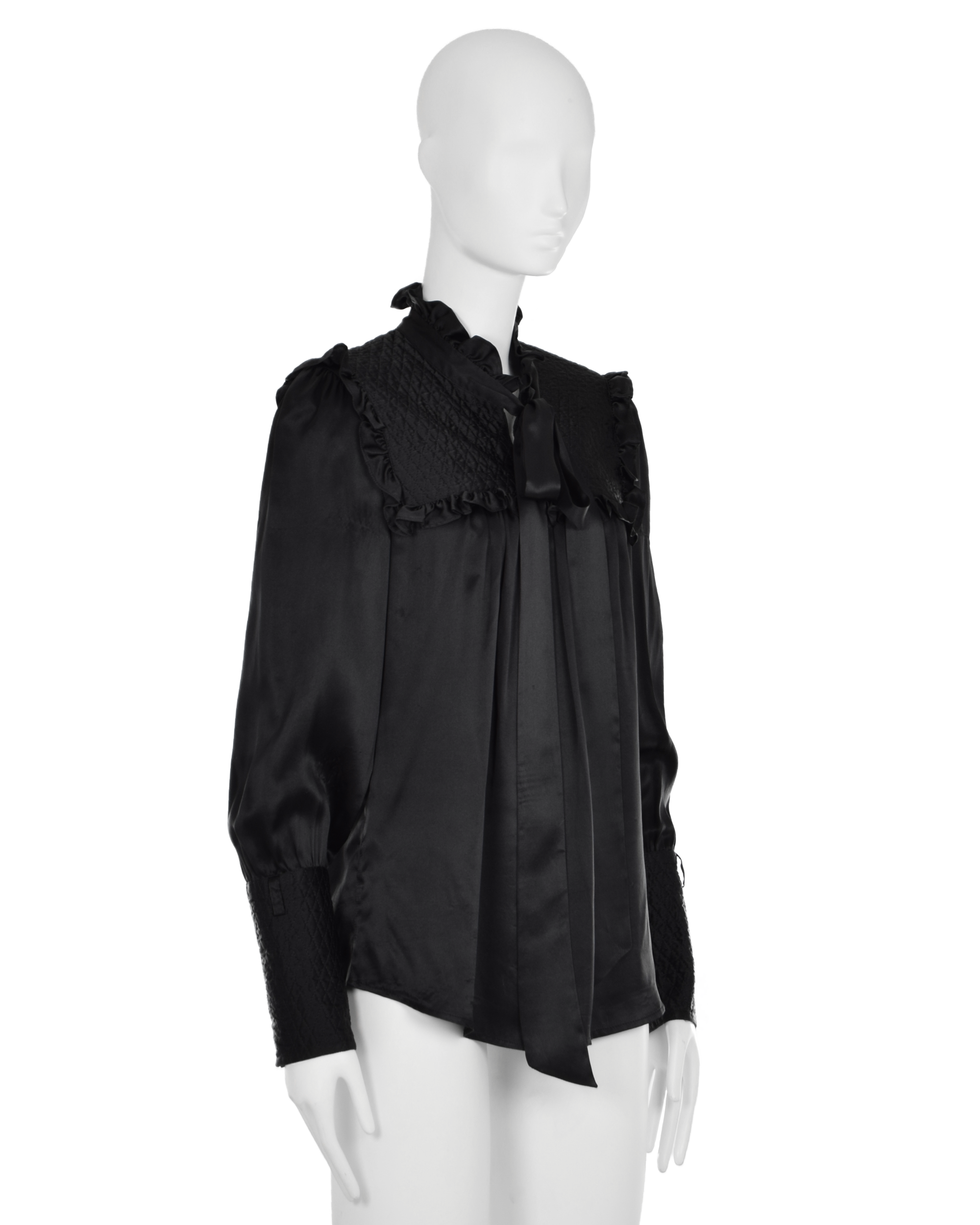 Black Silk Blouse (FW 2007)