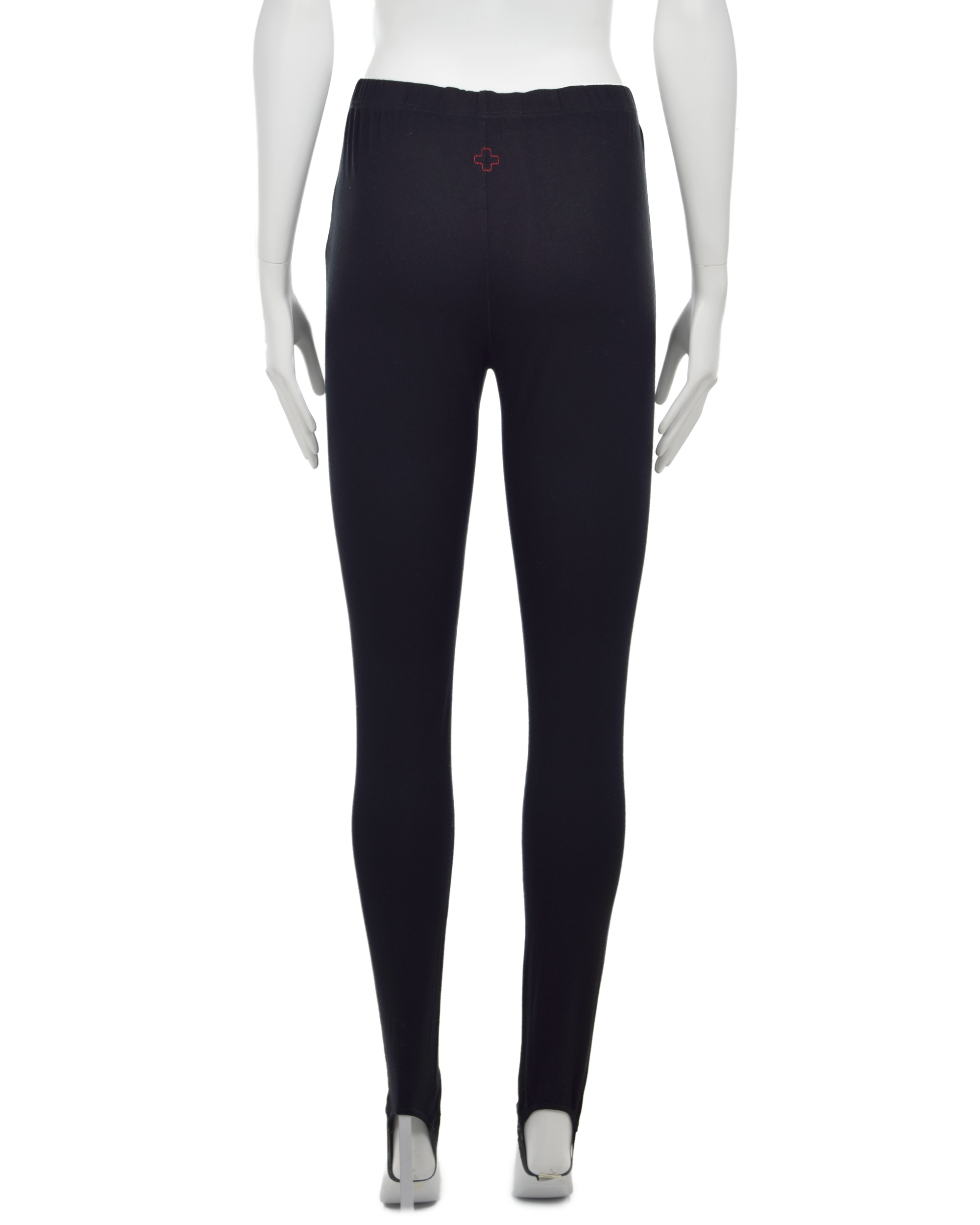 Black Stirrup Leggings (FW 2005)