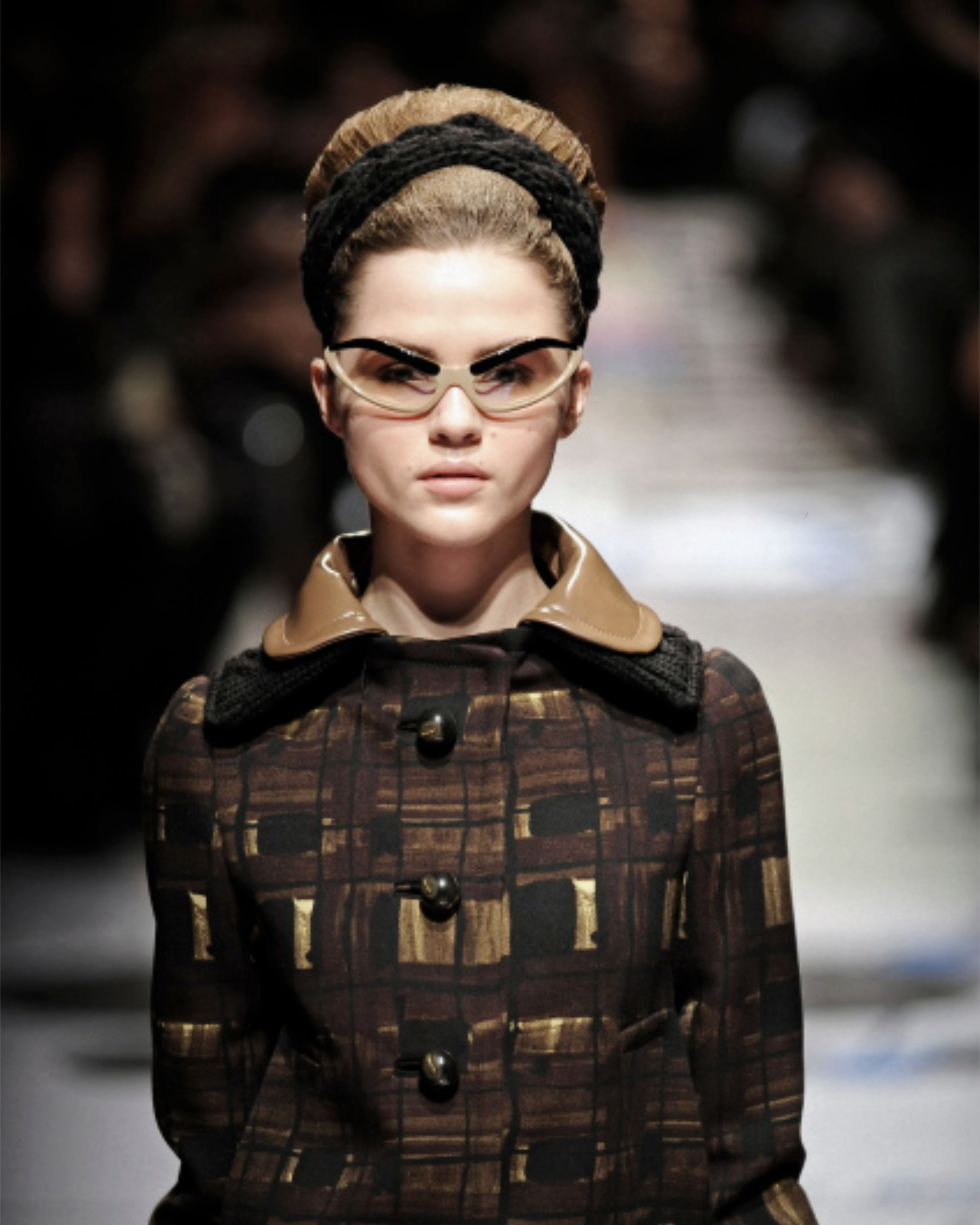 Black Cat-Eye Sunglasses (FW 2010)