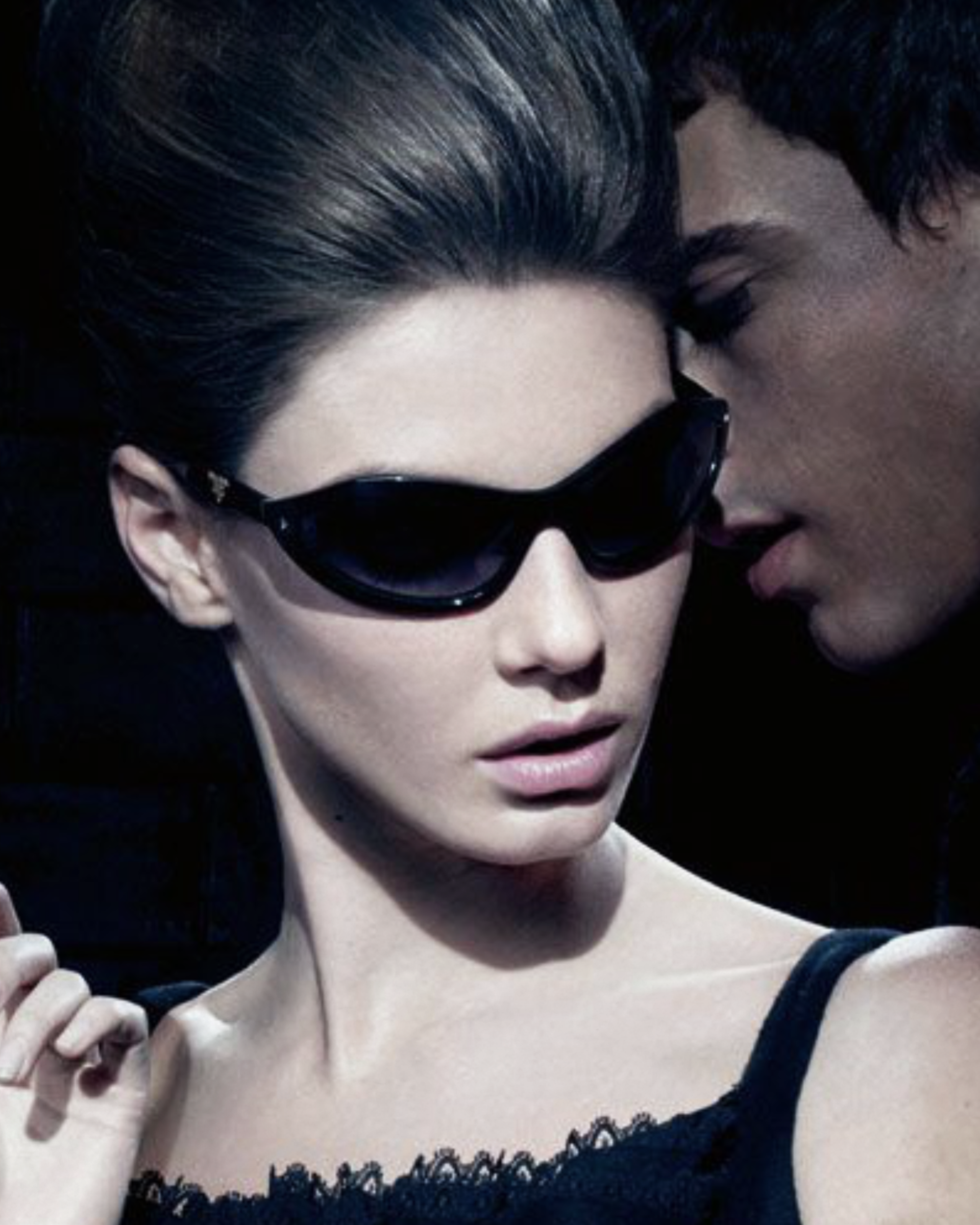 Black Cat-Eye Sunglasses (FW 2010)