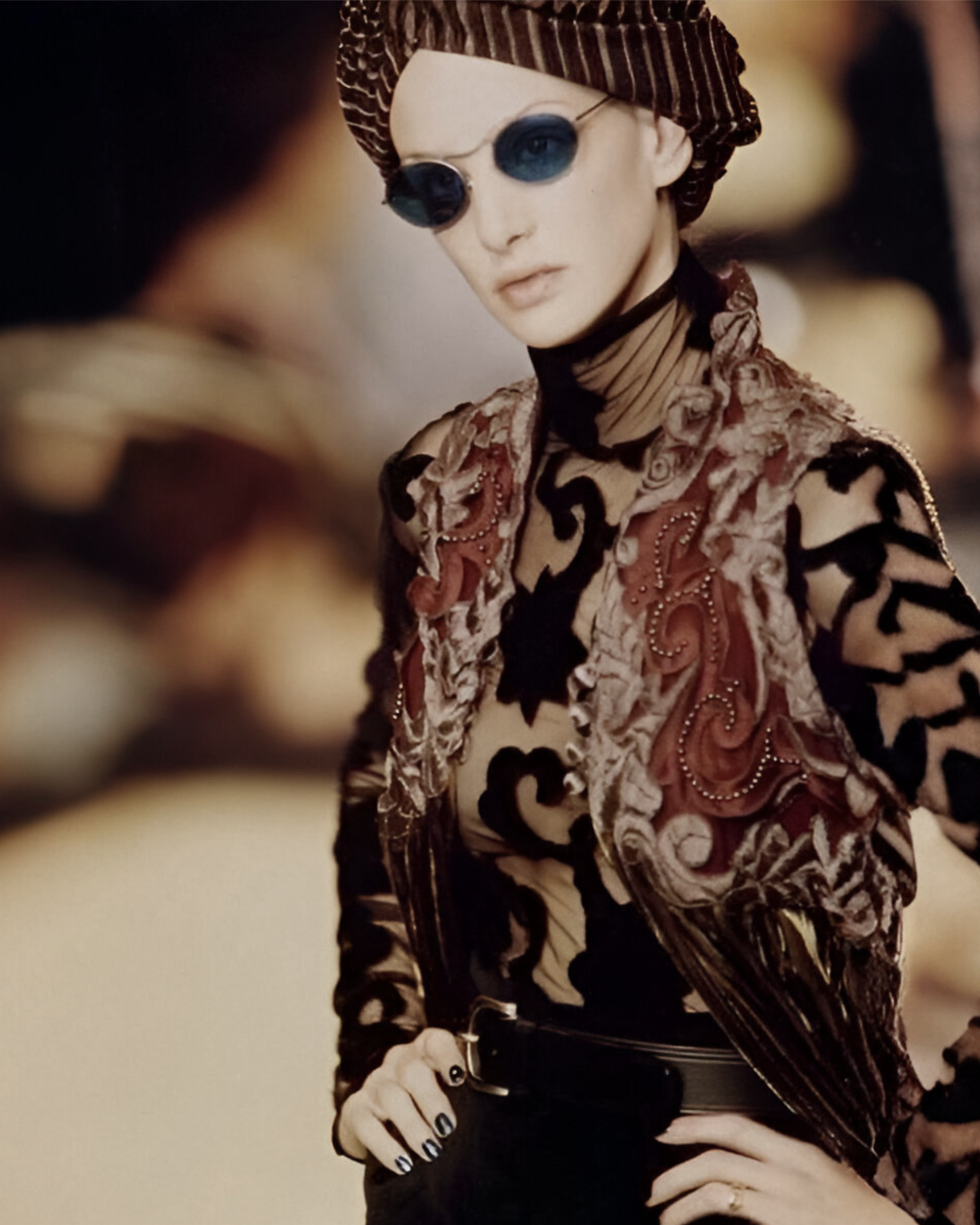 Silver Runway Floating Sunglasses (FW 1994)