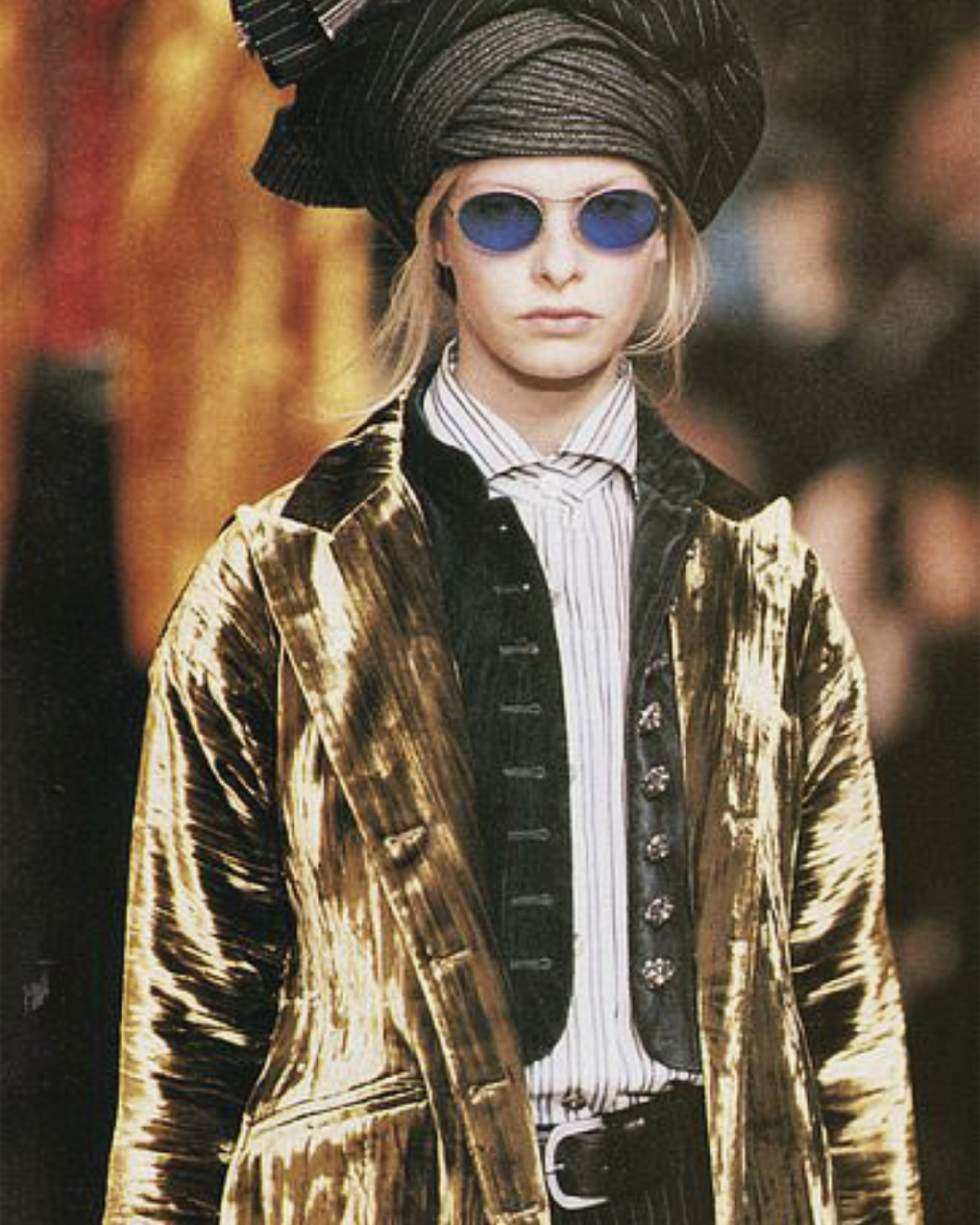 Silver Runway Floating Sunglasses (FW 1994)