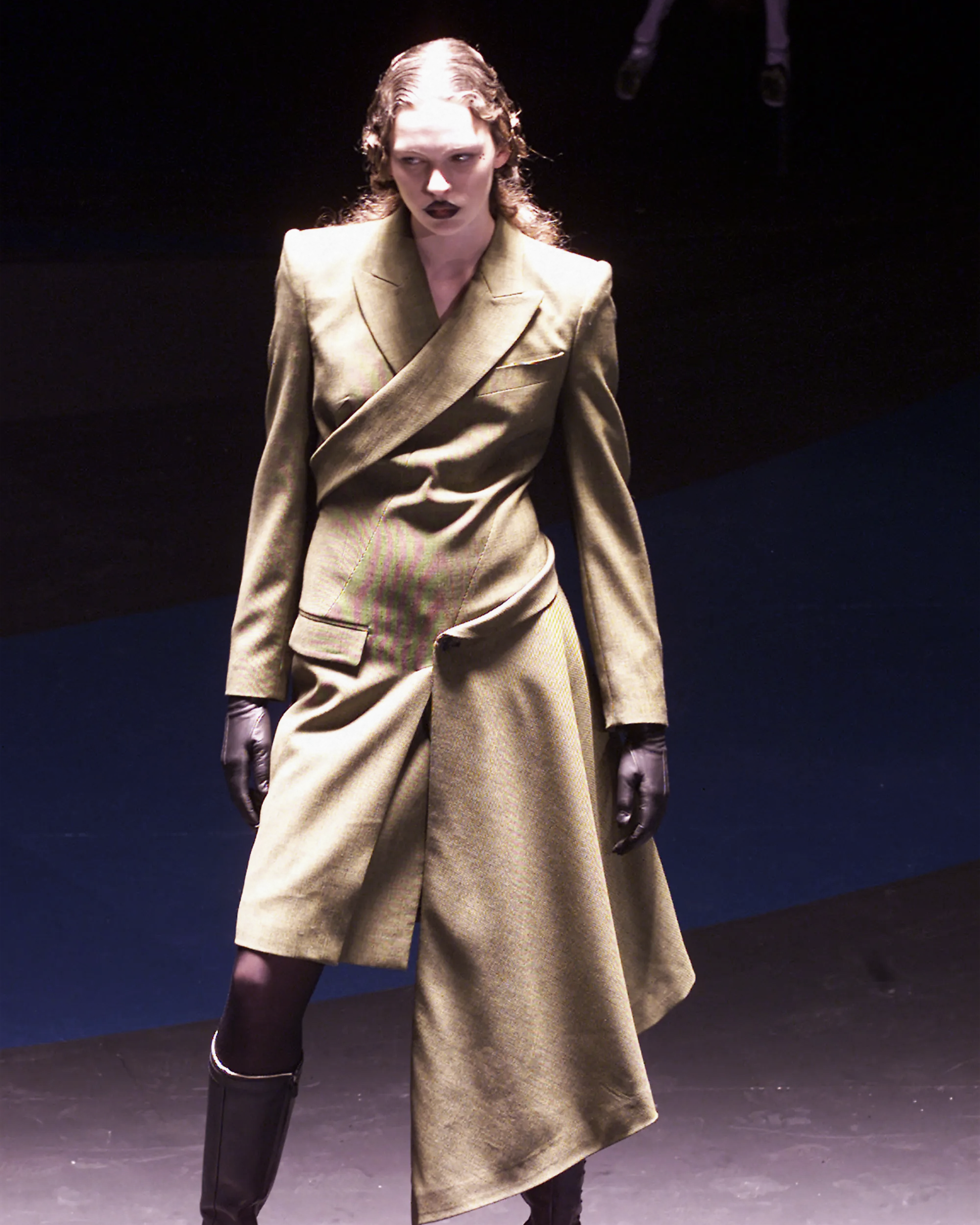 Khaki Paneled Blazer (FW 2001)