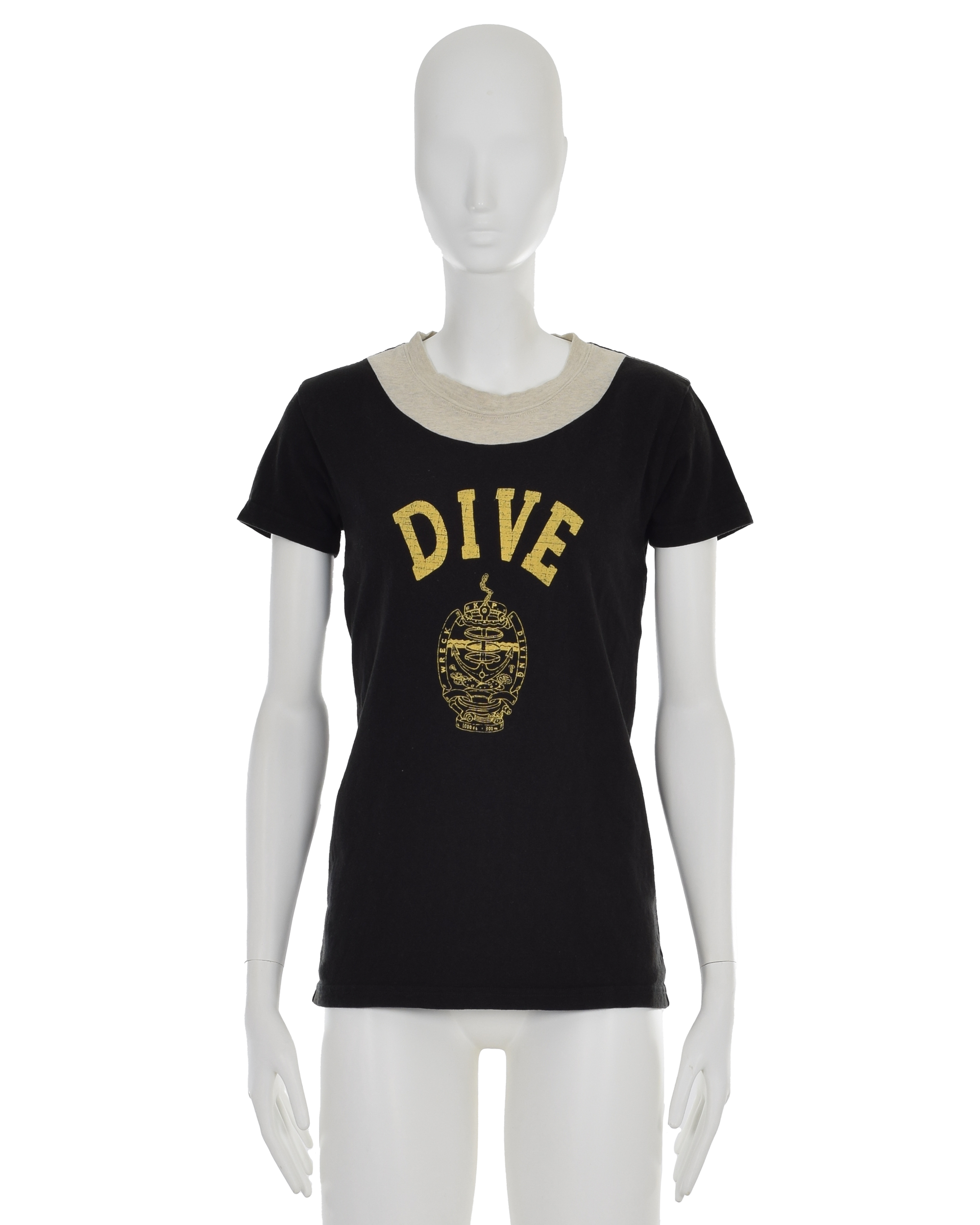 Black “DIVE” T-Shirt | 2000’s