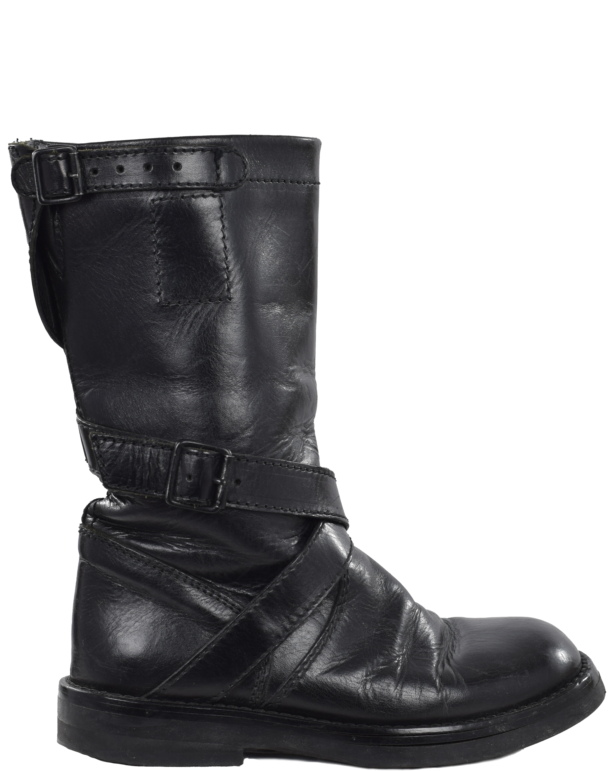 Buffed Leather Boots | SS 2005