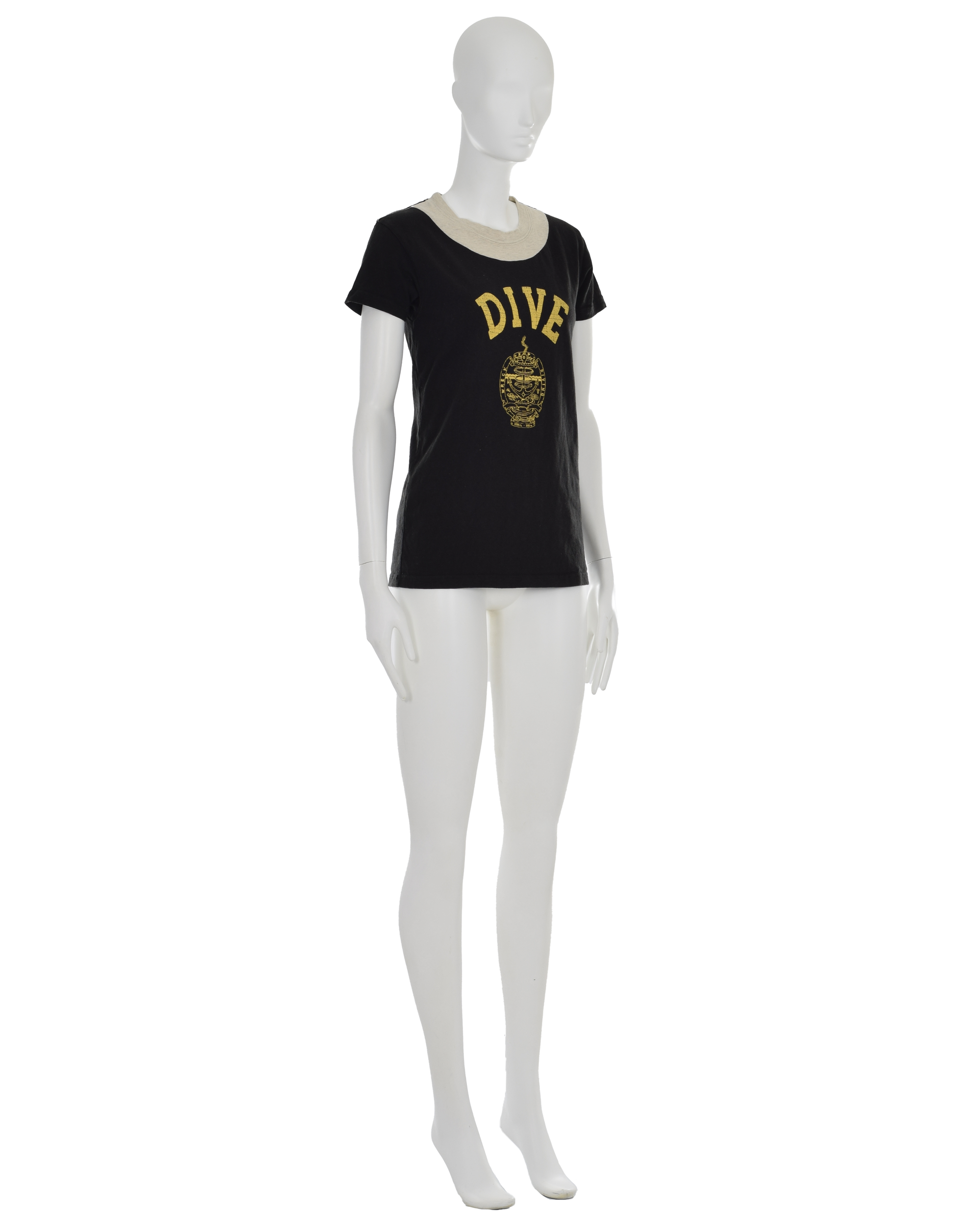 Black “DIVE” T-Shirt | 2000’s