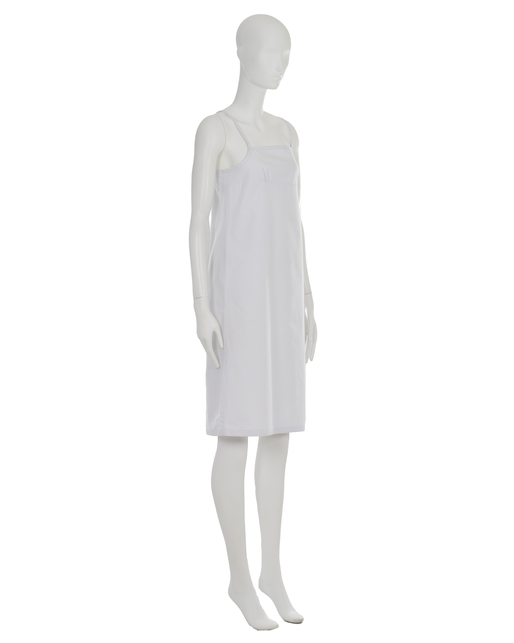 White Canvas Dress | FW 1998